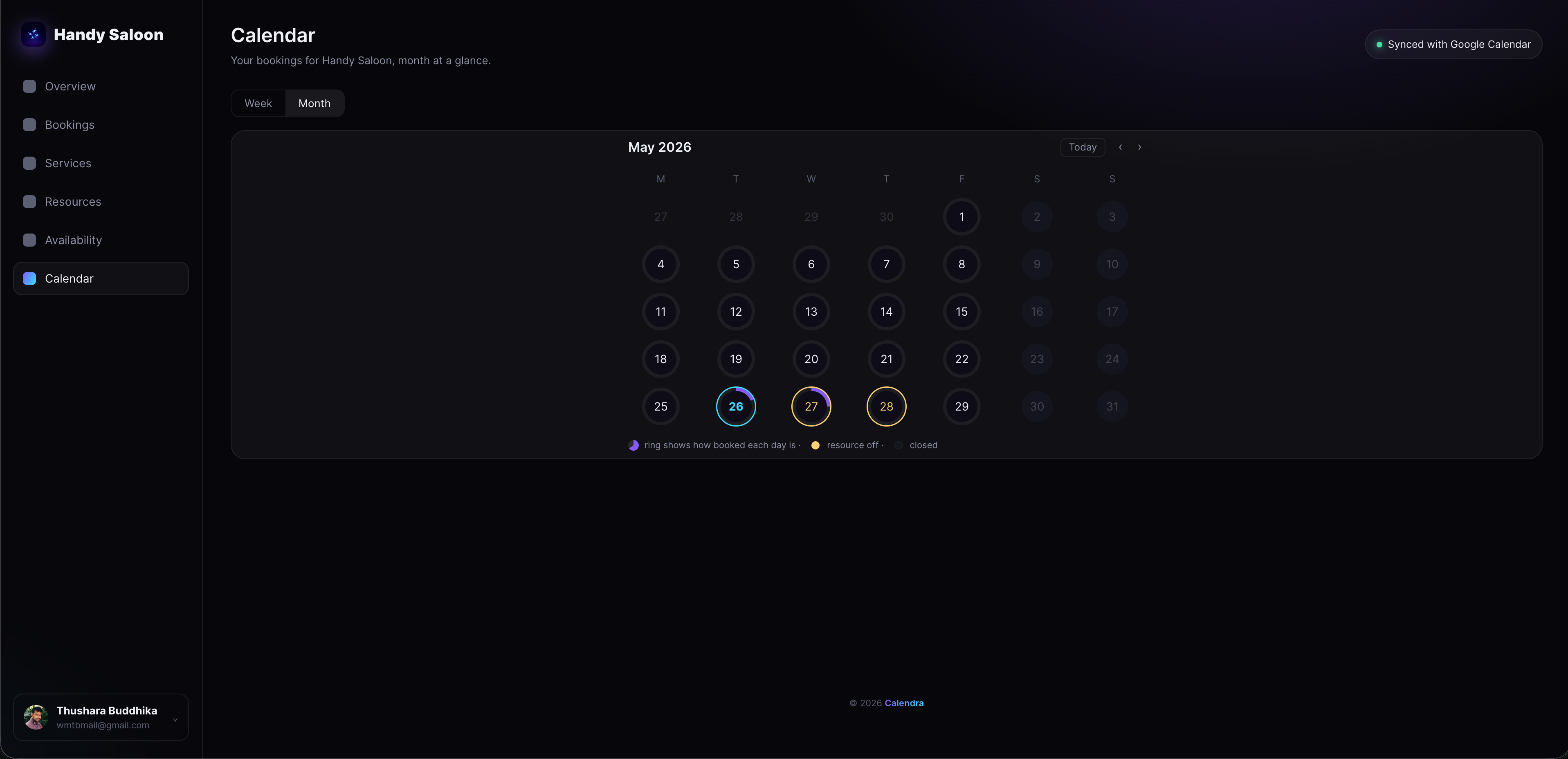 Calendra Bookings & Calendar screenshot 3