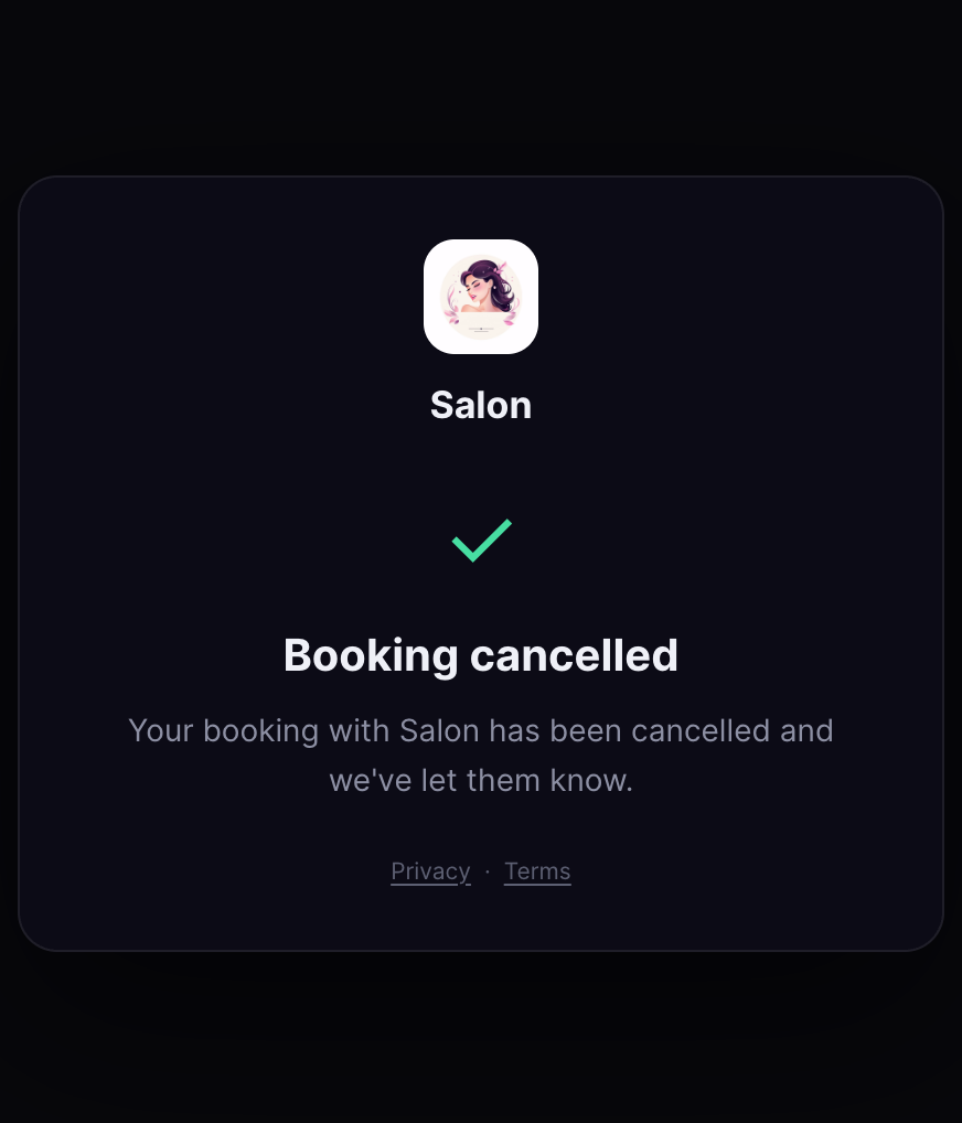 Calendra Reschedule, Cancel & Refund screenshot 4