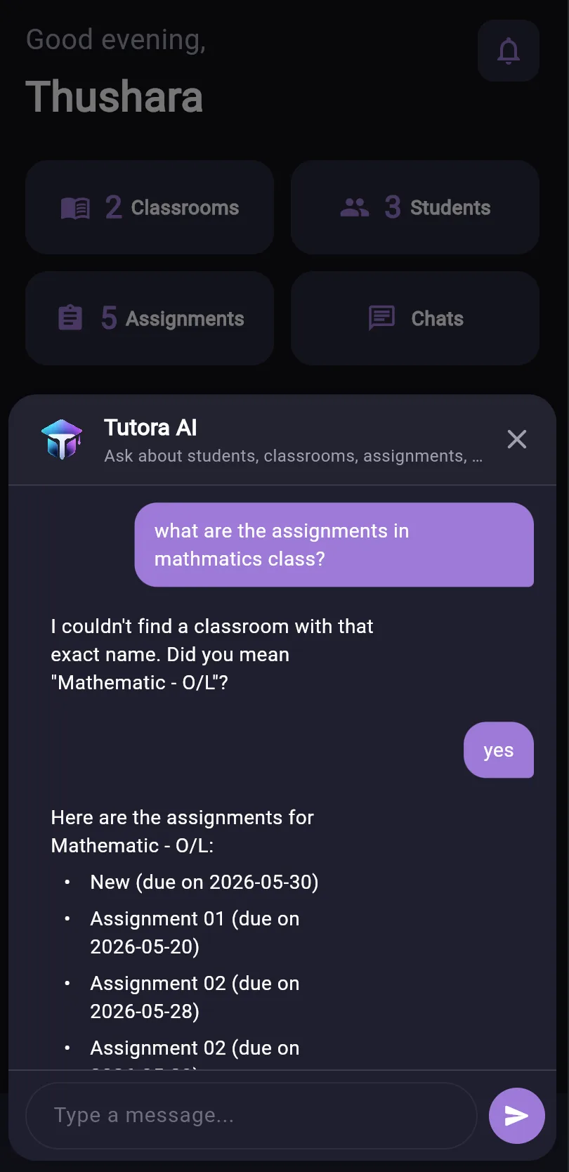 Tutora Tutora AI screenshot 4
