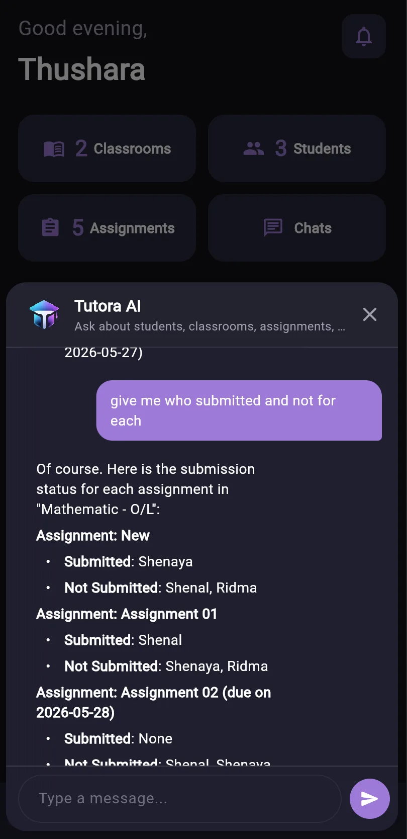 Tutora Tutora AI screenshot 5