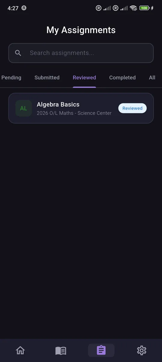 Tutora Assignments screenshot 1