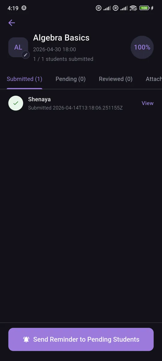 Tutora Assignments screenshot 11