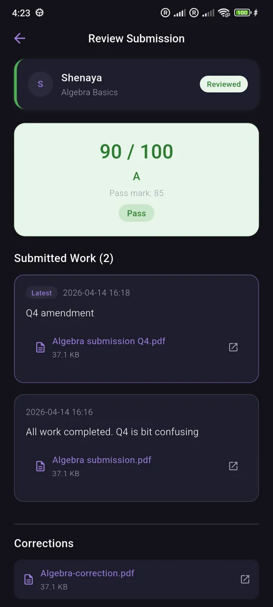 Tutora Assignments screenshot 4