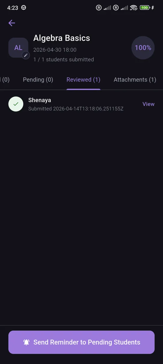 Tutora Assignments screenshot 6