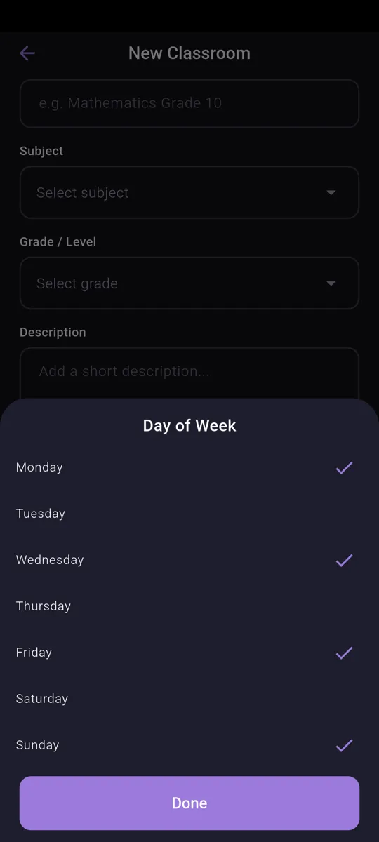 Tutora Attendance screenshot 6