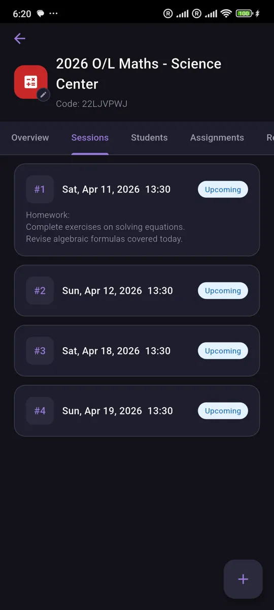Tutora Classrooms screenshot 10