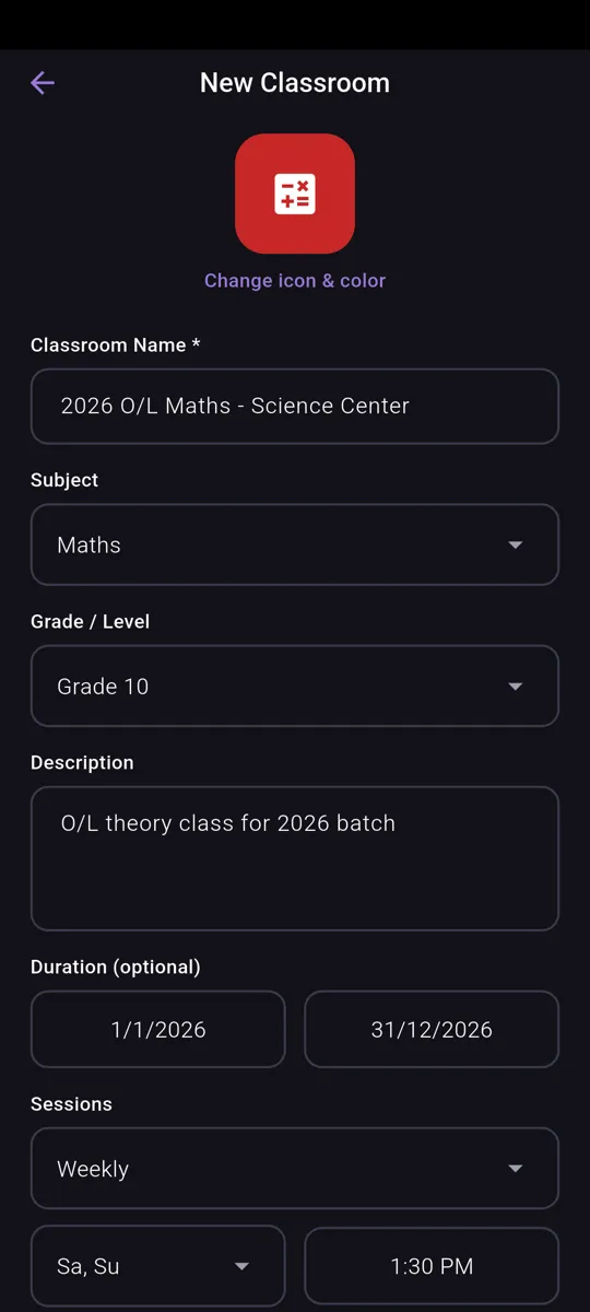 Tutora Classrooms screenshot 5