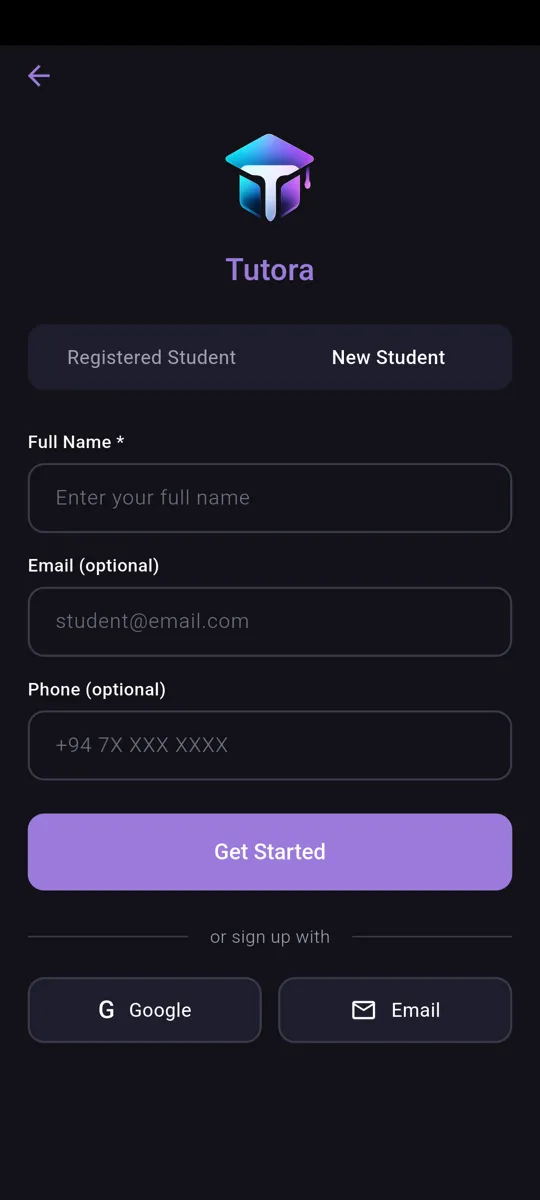 Tutora Login & Onboarding screenshot 6