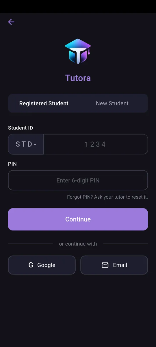 Tutora Login & Onboarding screenshot 7