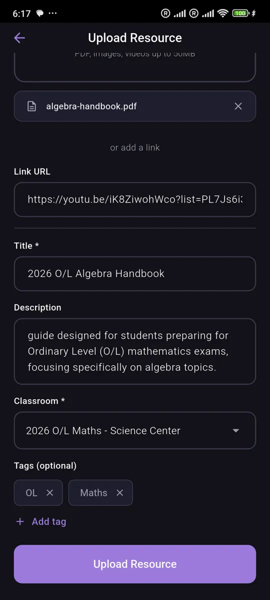 Tutora Resource Library screenshot 2
