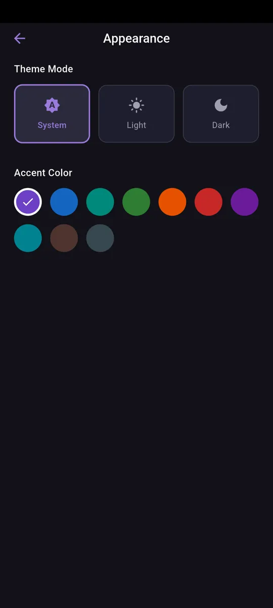 Tutora Settings screenshot 4