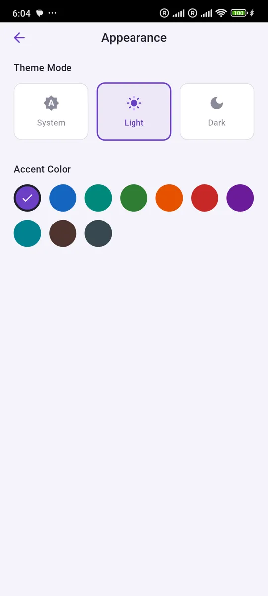 Tutora Settings screenshot 5