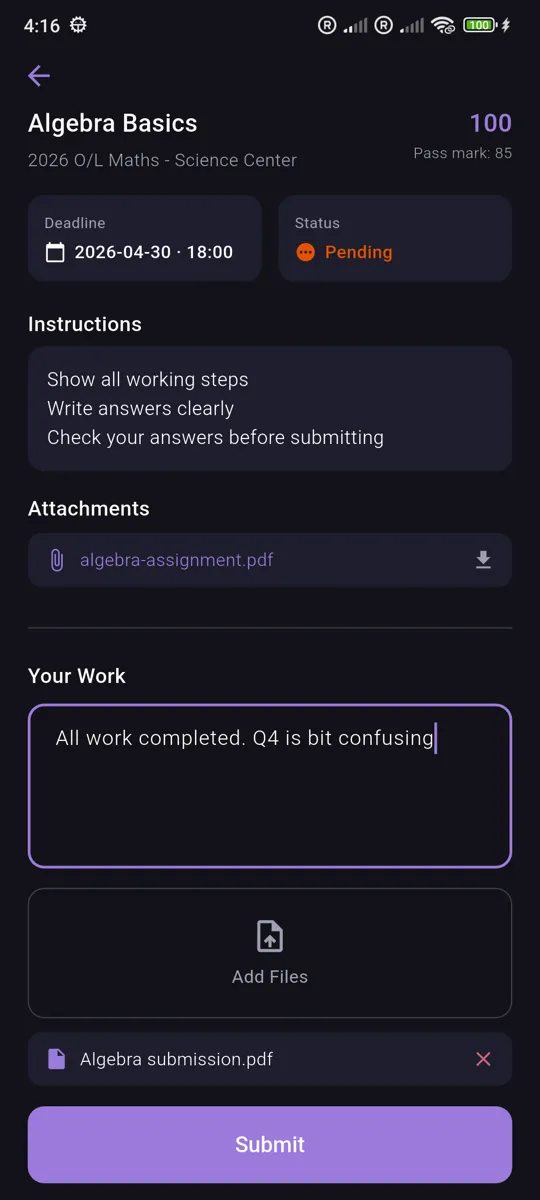 Tutora Student Experience screenshot 17